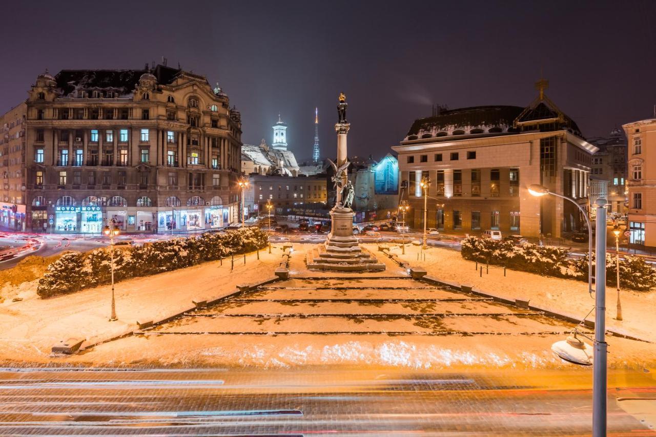 Romari Площа Міцкевича Lviv Kültér fotó