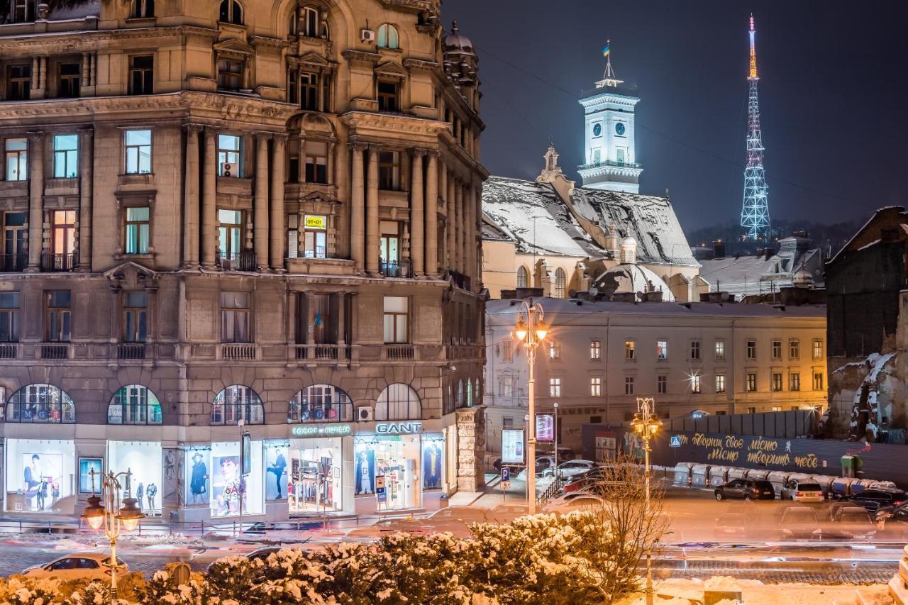 Romari Площа Міцкевича Lviv Kültér fotó